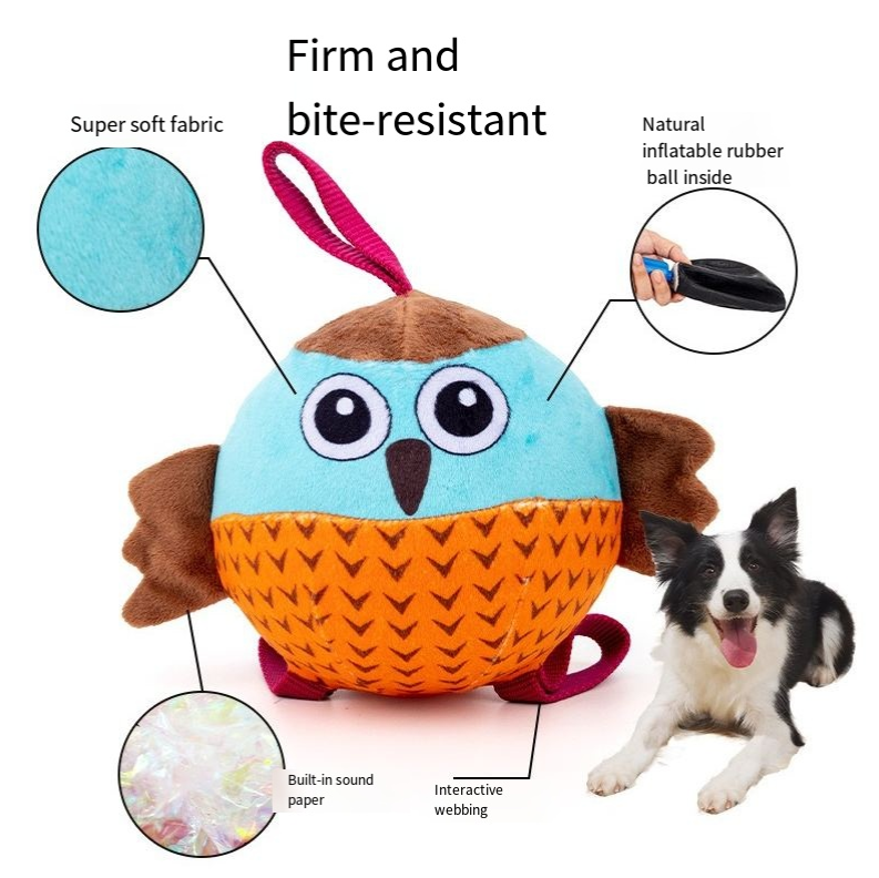 Dog toys inflatable balloons bouncin interactive