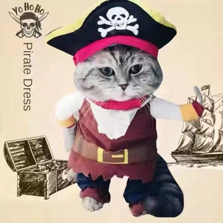 Universal Two-Legged Pet Dog Pirate