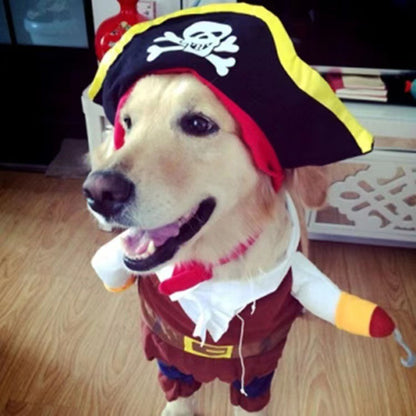 Universal Two-Legged Pet Dog Pirate