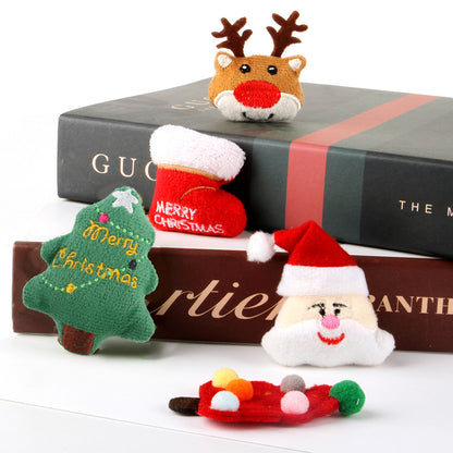 New Pets Christmas Plush Cat Toys