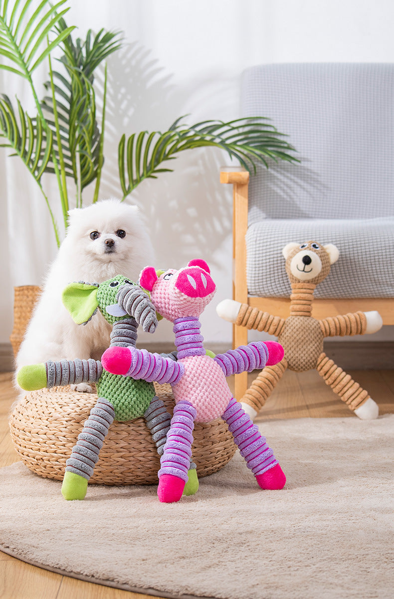 Large Letter Toy Elephant Bear Pig