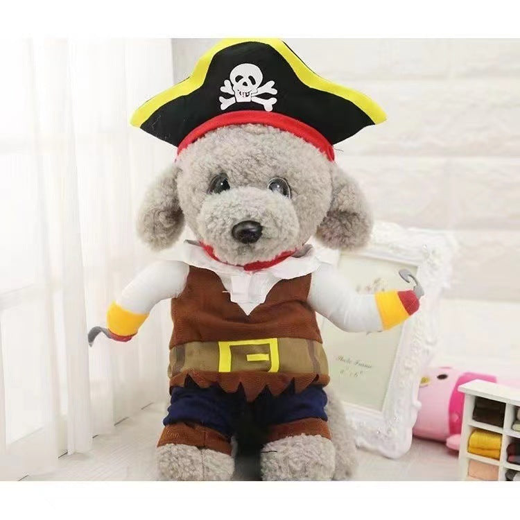 Universal Two-Legged Pet Dog Pirate
