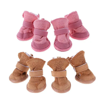 Thick Snow Pet Shoes Dogs Animal Warming Shoes