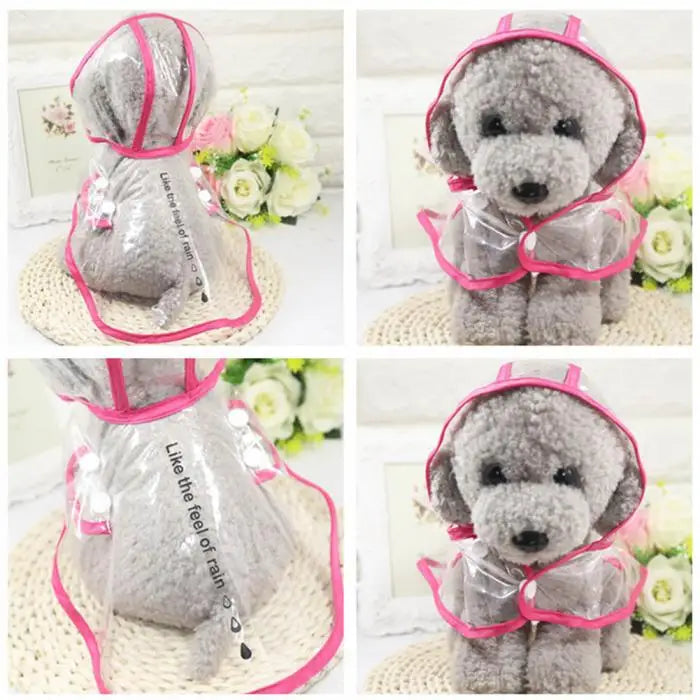 Fashion Pet Clothes Dog Raincoat
