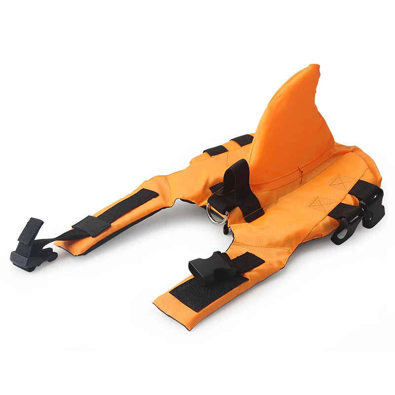Dog Life Vest Summer Shark Pet Life