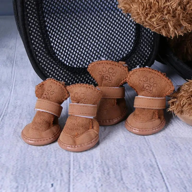 Thick Snow Pet Shoes Dogs Animal Warming Shoes